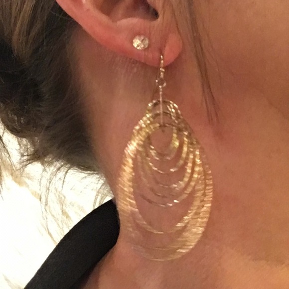 Jewelry - FREE with $25 purchase! Like New Multi Hoop